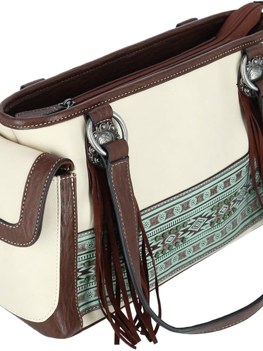 Nocona Women's Nicole Satchel, Western-Style Concealed Carry - Picture 4 of 15